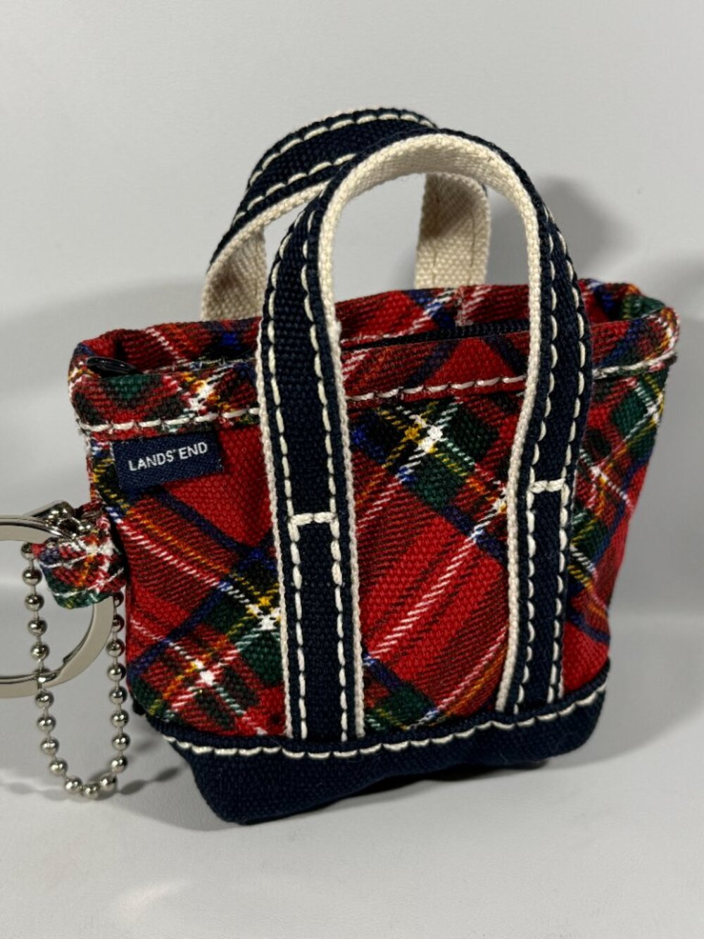 Land's End Micro Canvas Tote Charm NWT - Picture 2 of 8